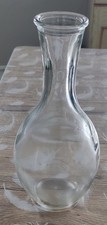 Pichet , carafe à eau en verre   Vintage Origine France 
