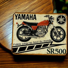 plaque métal vintage Yamaha