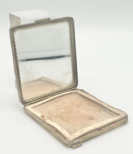 Poudrier vintage rectangulaire