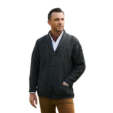Men's Shawl Collar Grandfather