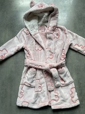 Peignoir enfant. Lulu Castagnette. Taille 4 ans/104 cm. Rose. Très bon état.