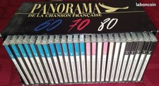 Coffret 25 cd panorama de la chanson francaise johnny hallyday renaud ..........