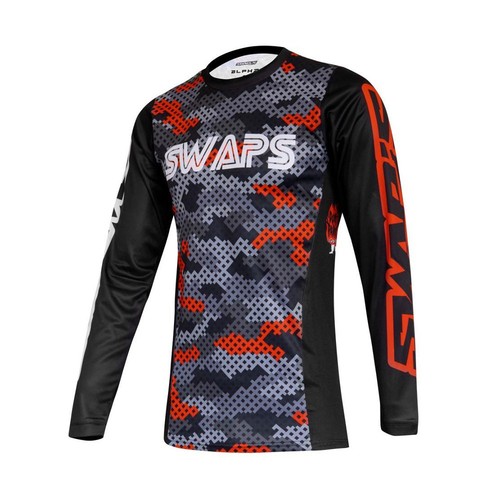 Shirt maillot swaps camo kid - camo,