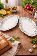 Lot De 2 Raviers Faïence