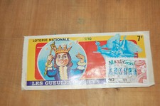 Billet de loterie nationale 1979 LES GUEULES CASSÉES  /A8