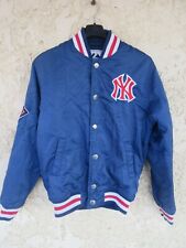Blouson baseball NEW YORK YANKEES Majestic Athletic jacket bleu marine S