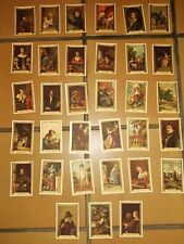 Lot de 33 Chromos Images Tableaux Musée du Louvre Machines à coudre HURTU