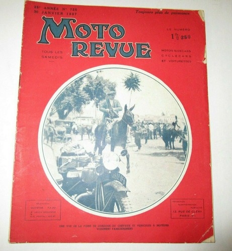 Moto revue 725 - moto,