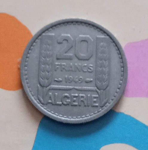 Piece francs algérie - de, 20