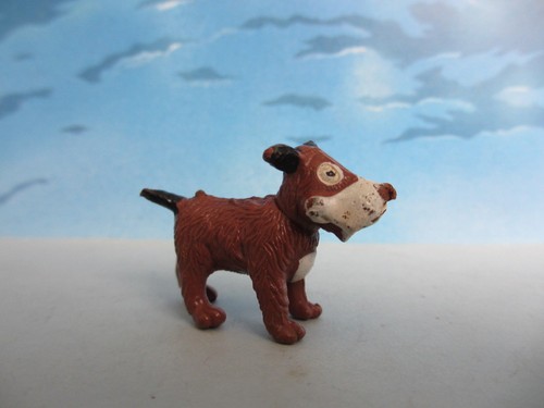 Figurine tintin milou - milou, /