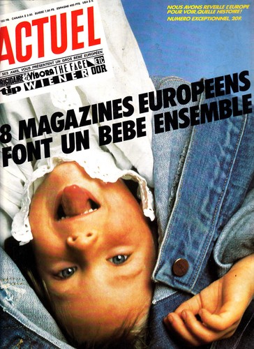 Actuel magazines européens - magazines,