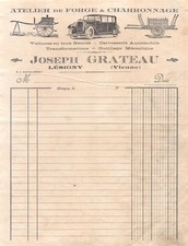 ATELIER DE FORGE ET CHARRONNAGE JOSEPH GRATEAU A LESIGNY