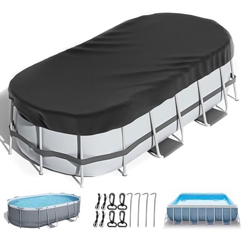Housse piscine ovale - piscine,