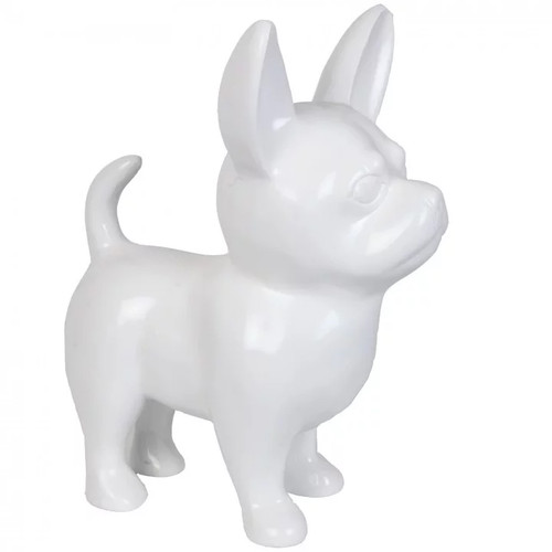 Statue chihuahua résine - en,