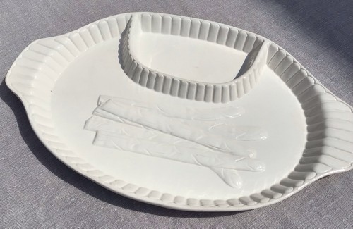 Plat asperges céramique - a, en