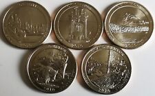 série 5 quarter dollar USA intégralité 2010 UNC