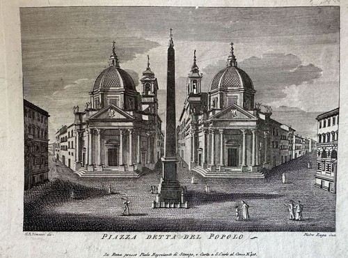 Piazza detta popolo 1810 - piazza,