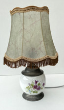 Ancien Abat-Jour en Porcelaine