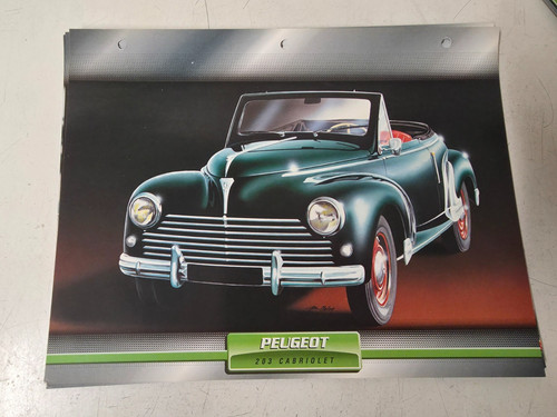 Carte fiche voiture - carte,