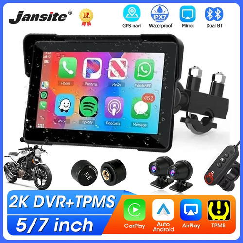 écran moto carplay android - Écran, carplay/android