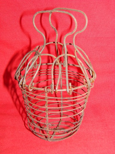 Ancien panier salade - panier, à
