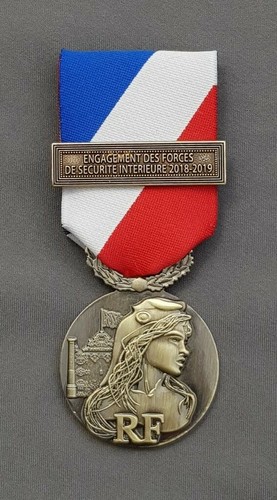 Médaille sécurité - mÉdaille,