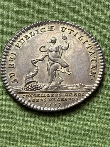 Jeton argent louis xvi - louis,