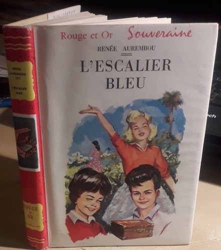 Escalier bleu renée - bleu".,