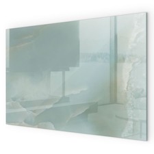 Plaque verre devant cheminée - verre,
