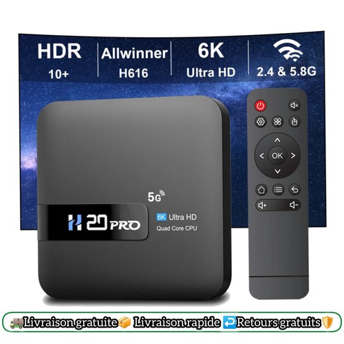 H20pro android box - android, 4k