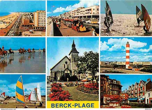 Carte postale berck sur - carte,