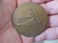ANCIENNE MEDAILLE PREFECTURE DE L'INDRE 36 SCENES AGRICULTURE PAR R.CORBIN