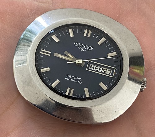 Montre acier longines record - longines,