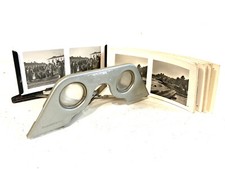 Ancien Stéréoscope Raumbild Verlag DRGM + photos ww2 Allemand