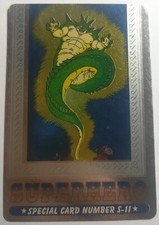 Carte dragon ball platina Special card silver Superhero Super Hero Adali S-11