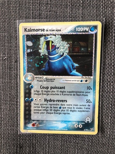 Carte pokemon kaimorse holo - pokemon, kaimorse holo