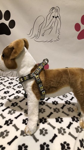 Dog step harness bone - step-in,