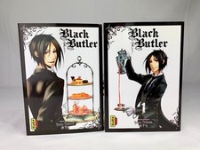 Lot 2 mangas BLACK BUTLER tomes 1 et 2 - KANA - état NEUF - FR