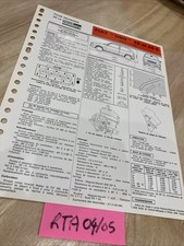 Fiche technique automobile Fiat Uno 45 et 45S moteur fire 1000 édition 1987 RTA