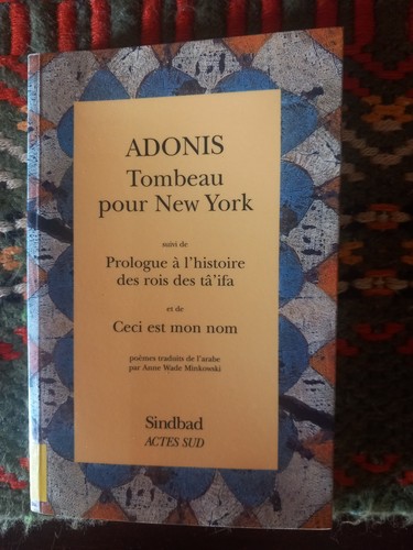 Adonis tombeau pour - pour, york