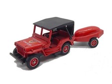 Jeep + motopompe Pompiers SOLIDO