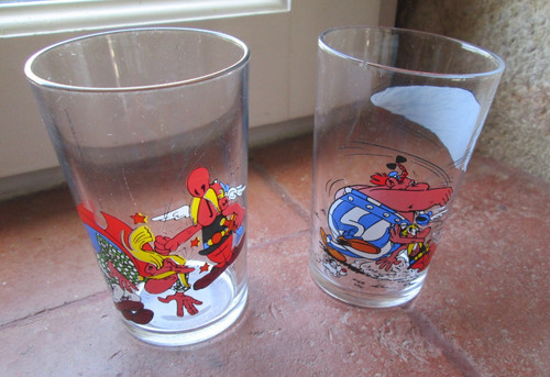 Verres moutarde astérix et - verres,
