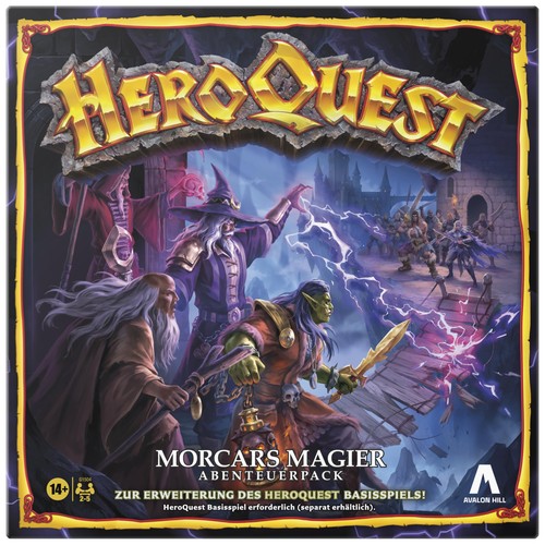Avalon hill heroquest - hill, wizards