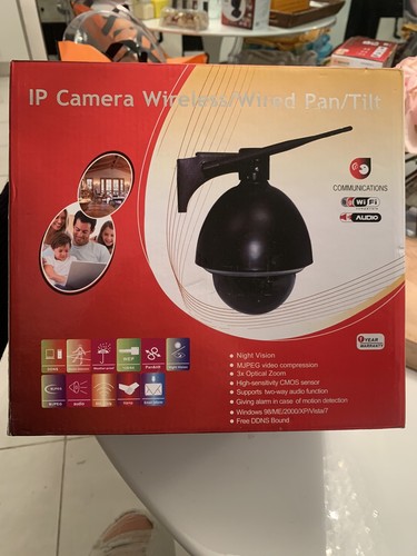 Camera wireless wired - ip, wireless/wired