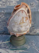 Lampe à poser Nautile gravé