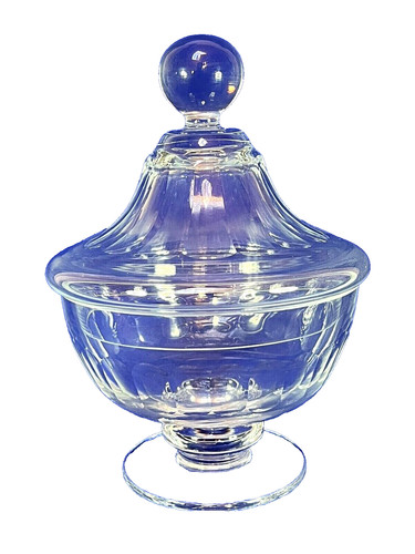Drageoir verre taillé - verre,