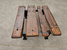 Table en traverses de chemin