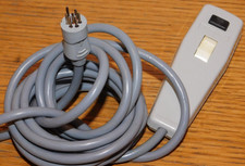 vintage voigtlander COMMANDE CABLE 7 PIN Projecteur Zeiss Ikon DIAPOSITIVE dia