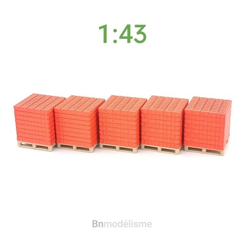 Lot palettes briques - palettes, de