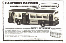 PUB VEHICULE MINIATURE " DINKY